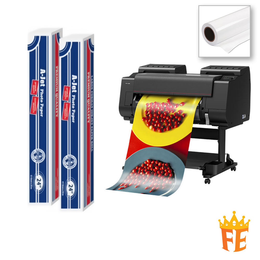 A-Jet Inkjet Photo Glossy 195gsm 24" / 36"