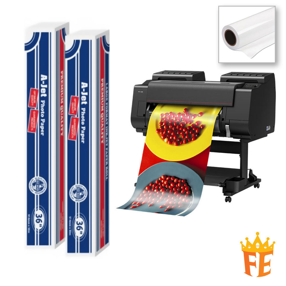 A-Jet Inkjet Photo Glossy 195gsm 24" / 36"