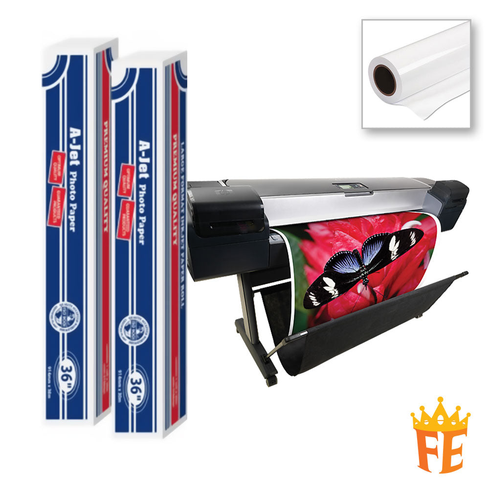 A-Jet Inkjet Photo Glossy 265gsm 24" / 36"