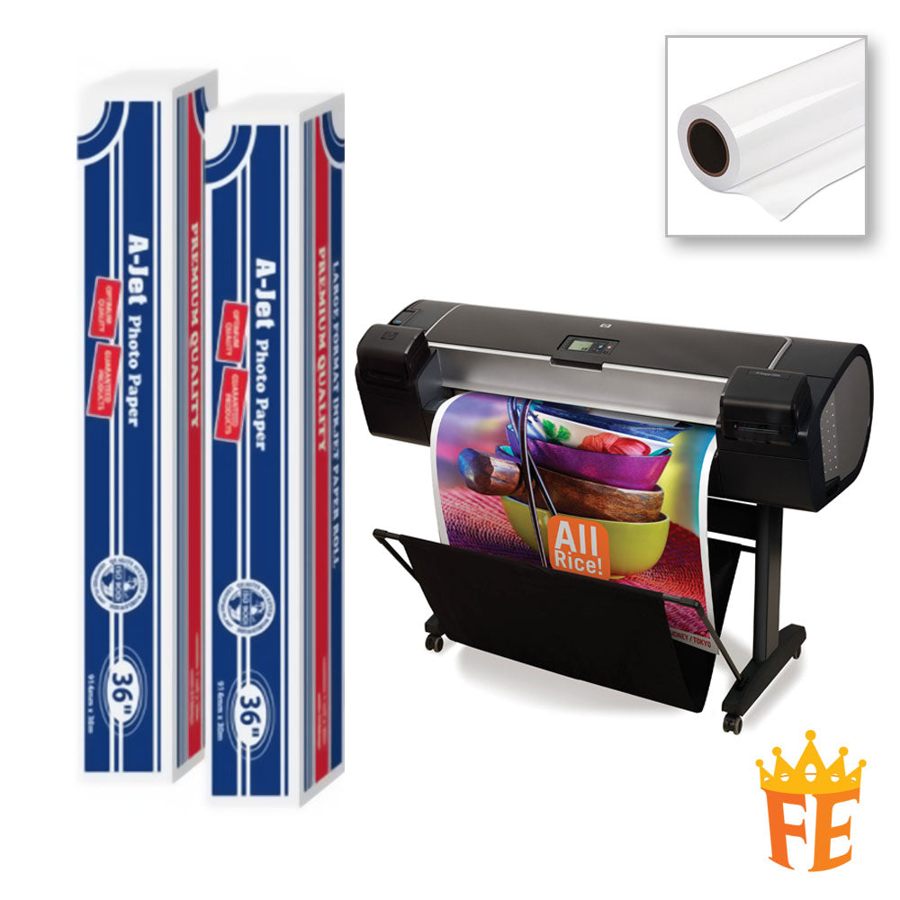 A-Jet Inkjet Photo Semi Glossy 195gsm 24" / 36"