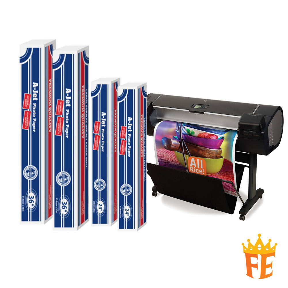 A-Jet Inkjet Photo Semi Glossy 195gsm 24" / 36"