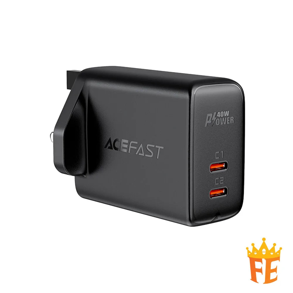 ACEFAST PD40W (USB-C+USB-C) Dual Port Charger A12