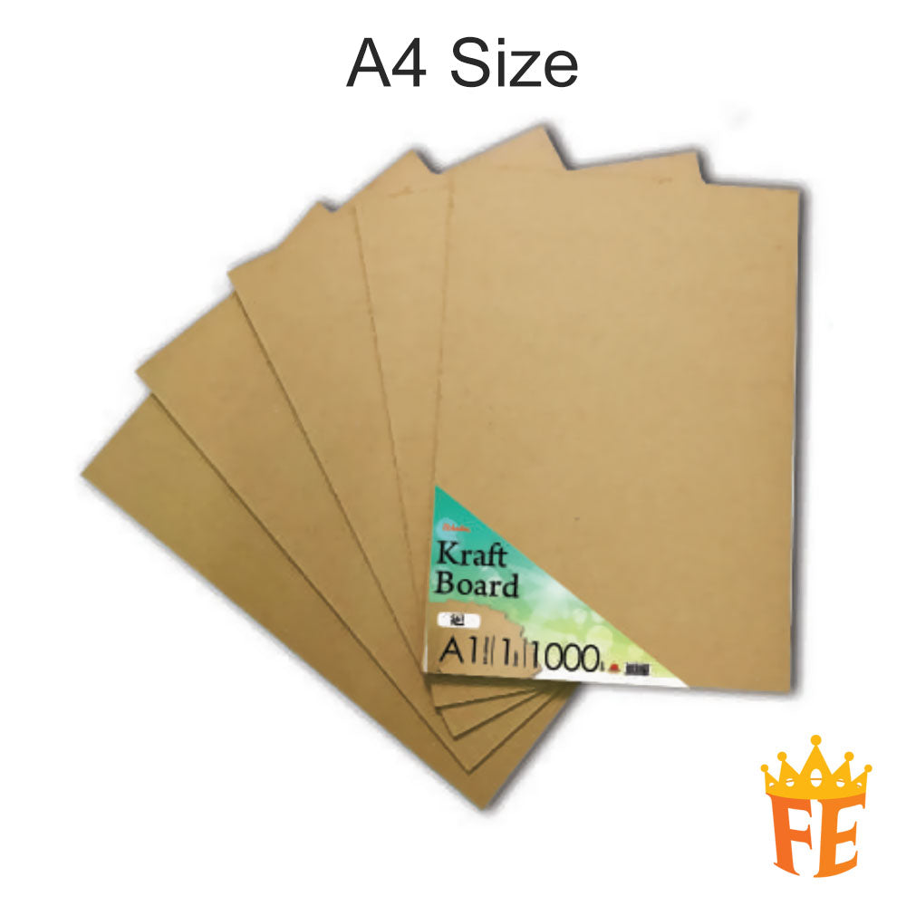 Kraft Board 1000g A4 / A3 / A2 / A1