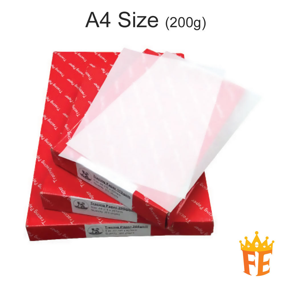 Tracing Paper 200g / 112g A4 / A3 / A2 / A1