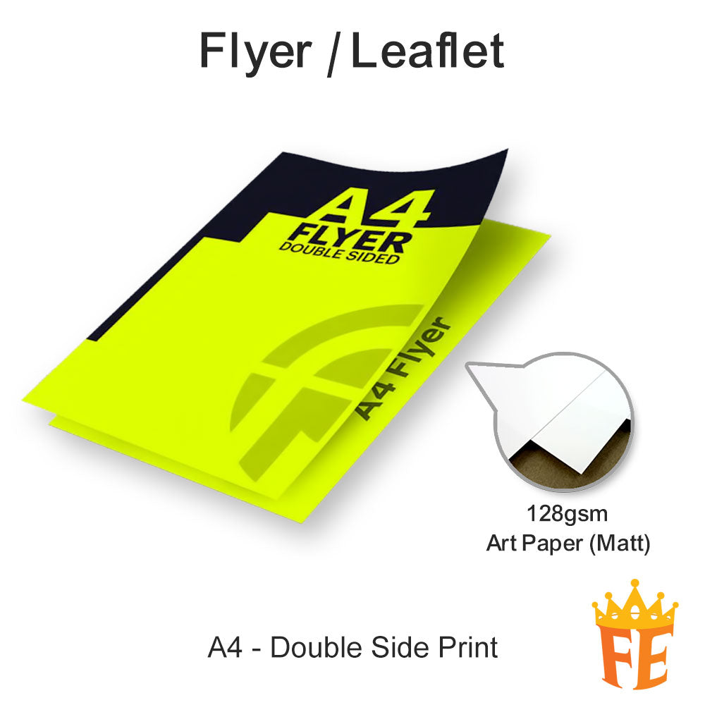 Offset Printing Flyers / Letterhead / Loose Sheets A5 / A4 / A3 All Weights