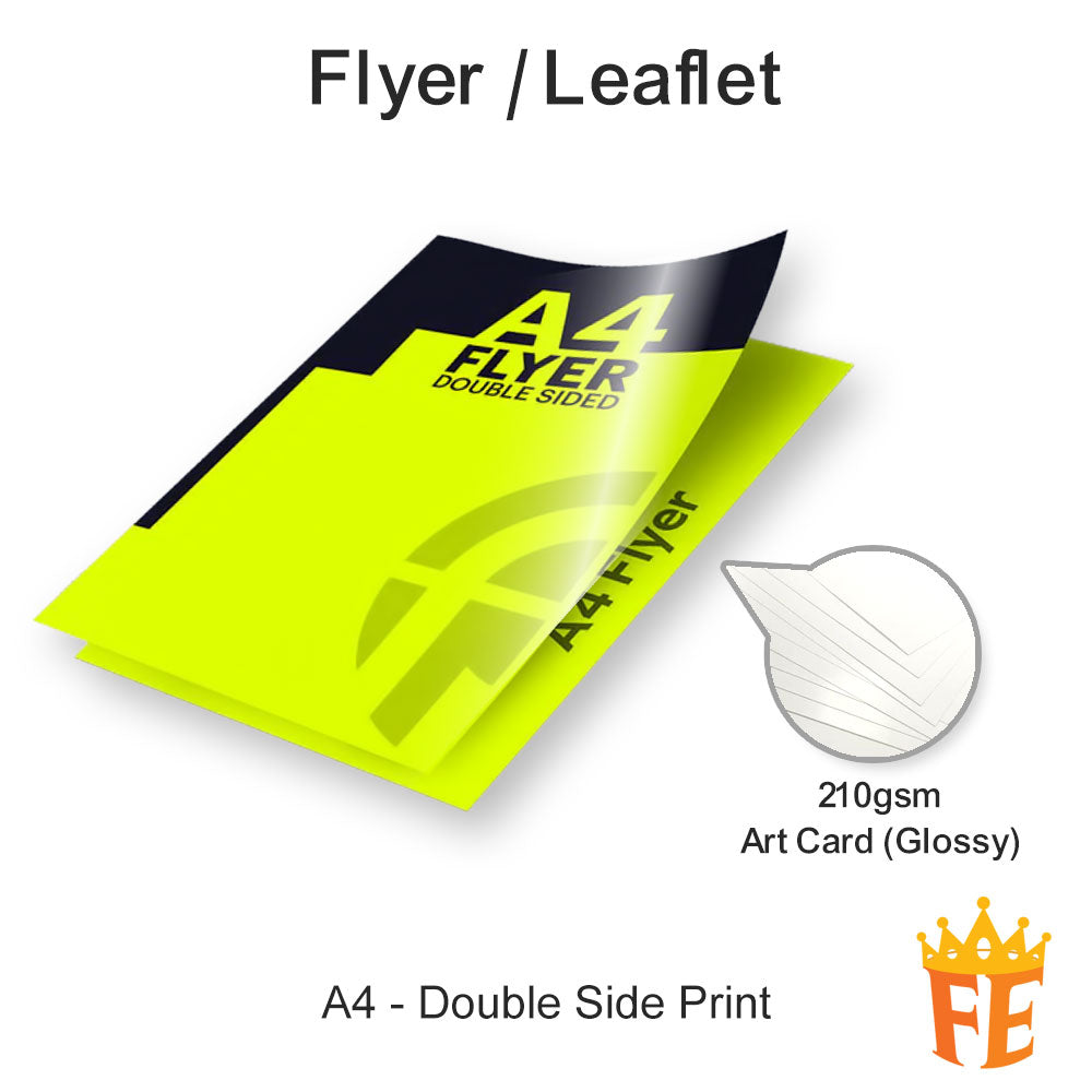 Offset Printing Flyers / Letterhead / Loose Sheets A5 / A4 / A3 All Weights