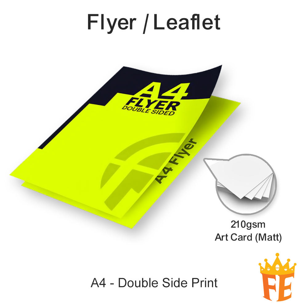 Offset Printing Flyers / Letterhead / Loose Sheets A5 / A4 / A3 All Weights