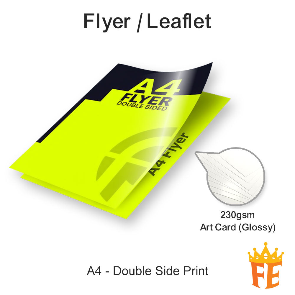 Offset Printing Flyers / Letterhead / Loose Sheets A5 / A4 / A3 All Weights