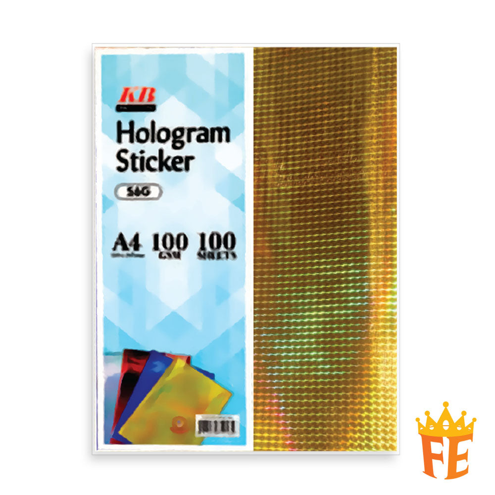 Sticker Matte / Glossy / Colour / Hologram A4 / A3