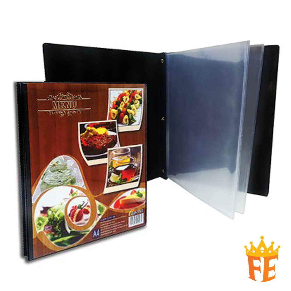 EMI A4 Menu Holder PVC (169) 6 Pages with Inter Screw