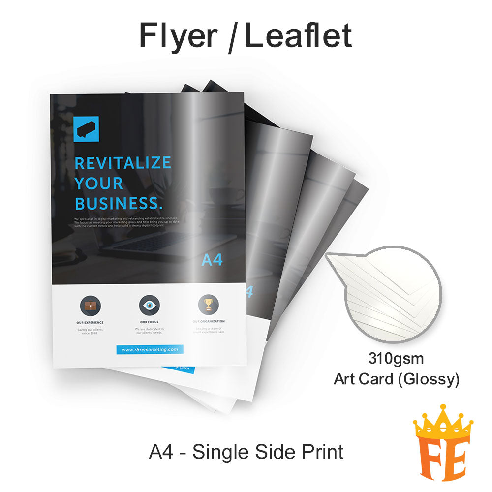 Offset Printing Flyers / Letterhead / Loose Sheets A5 / A4 / A3 All Weights