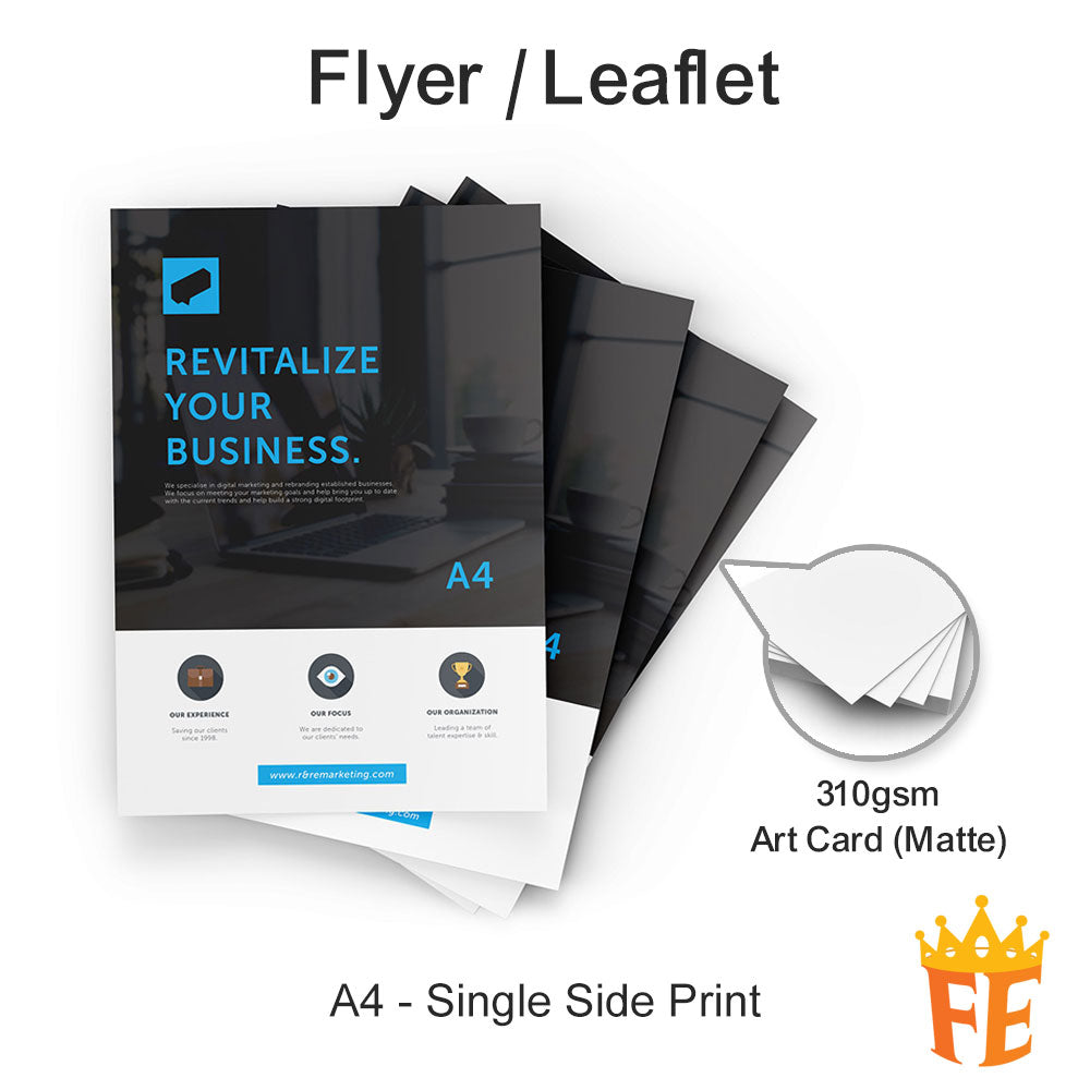 Offset Printing Flyers / Letterhead / Loose Sheets A5 / A4 / A3 All Weights