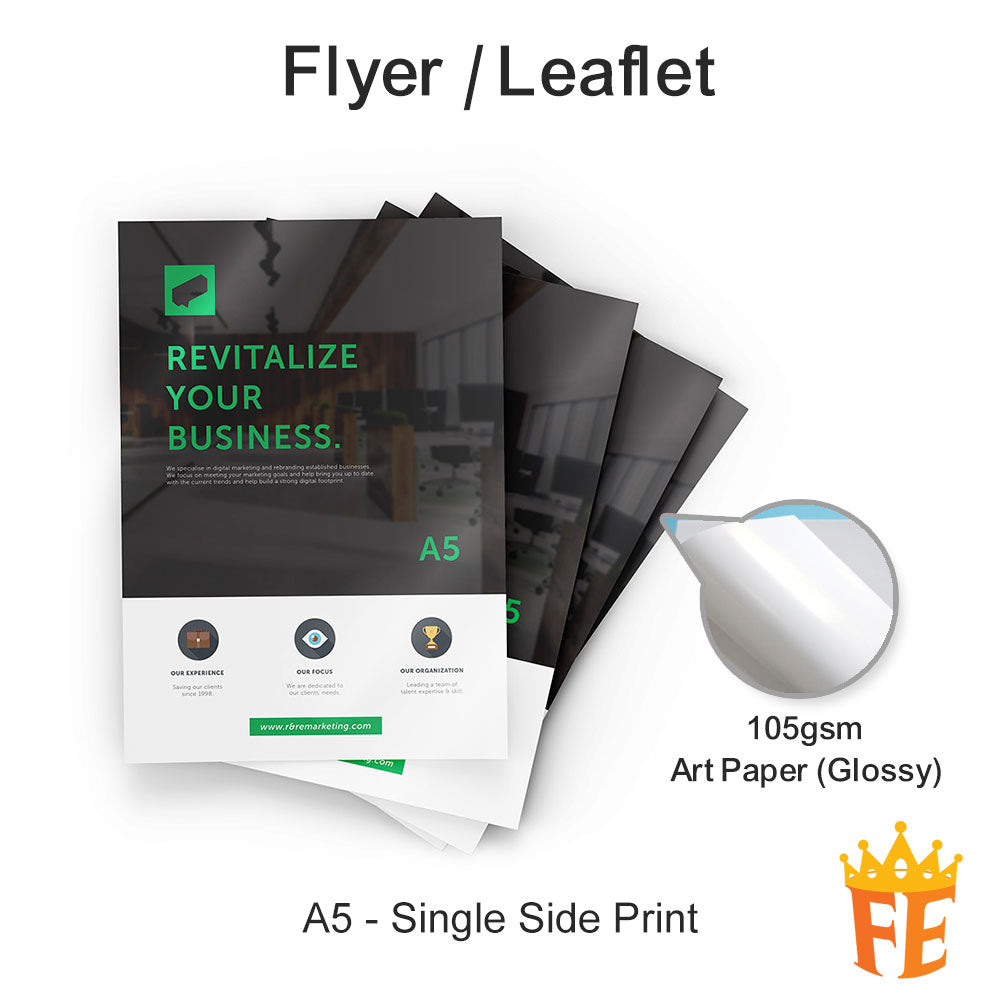 Offset Printing Flyers / Letterhead / Loose Sheets A5 / A4 / A3 All Weights