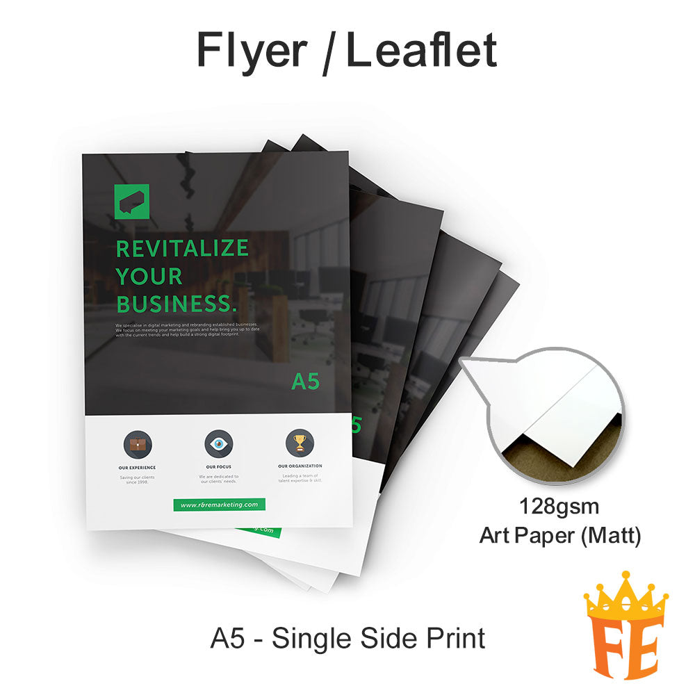 Offset Printing Flyers / Letterhead / Loose Sheets A5 / A4 / A3 All Weights