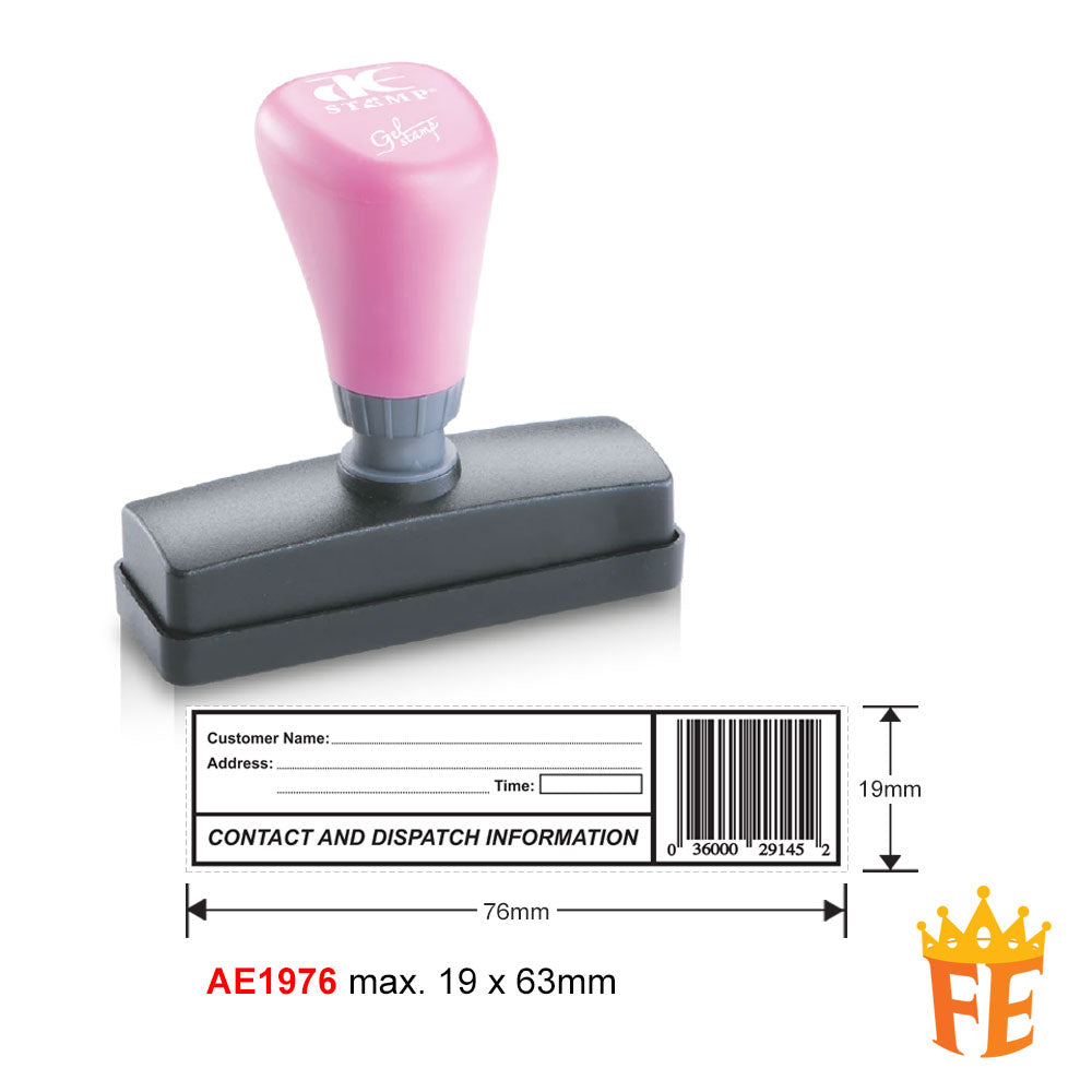 AE Self Inking Gel Stamp All Size