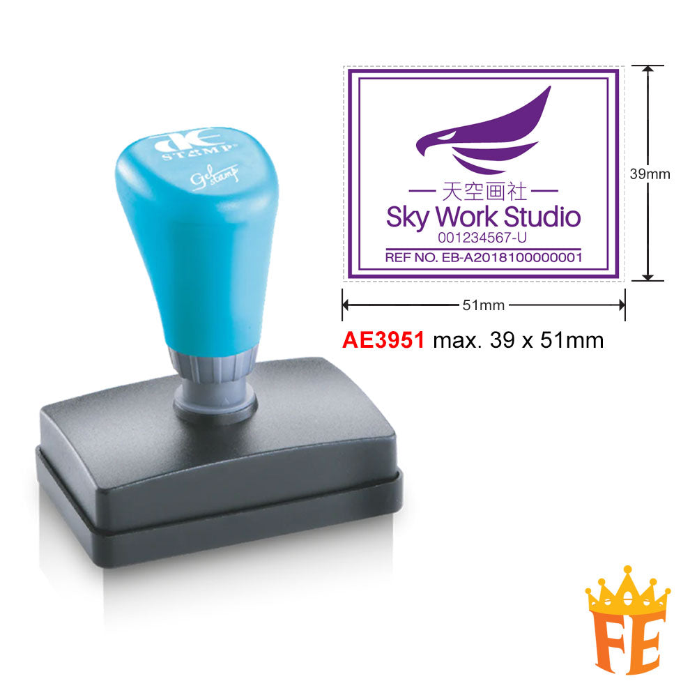 AE Self Inking Gel Stamp All Size