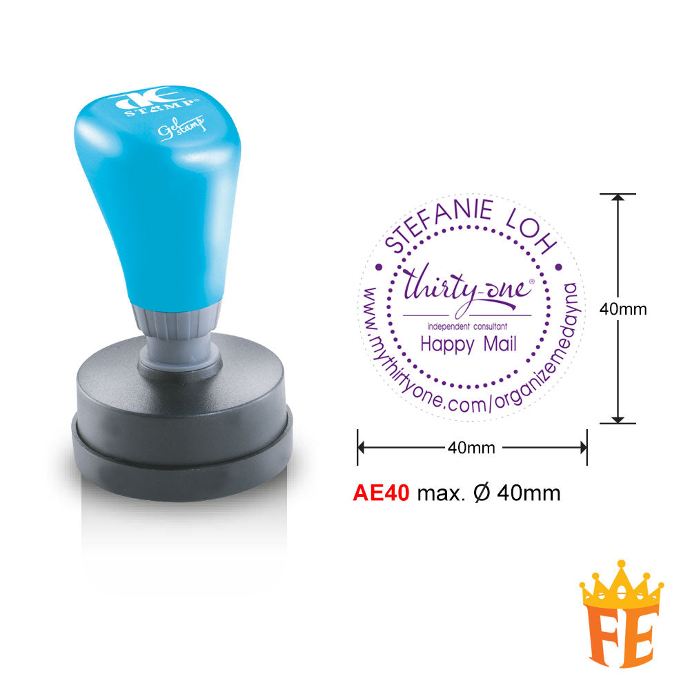 AE Self Inking Gel Stamp All Size