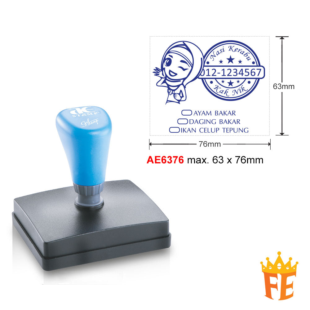 AE Self Inking Gel Stamp All Size