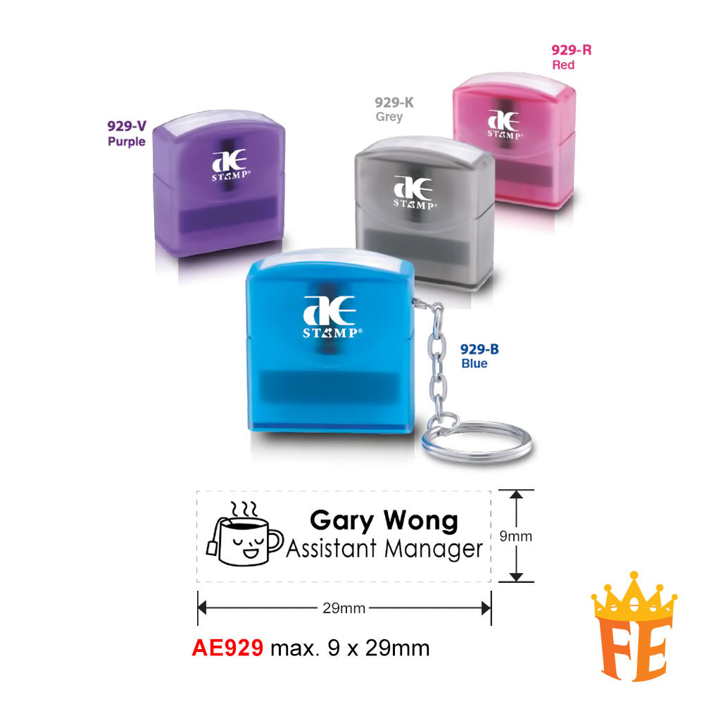 AE Self Inking Gel Stamp All Size