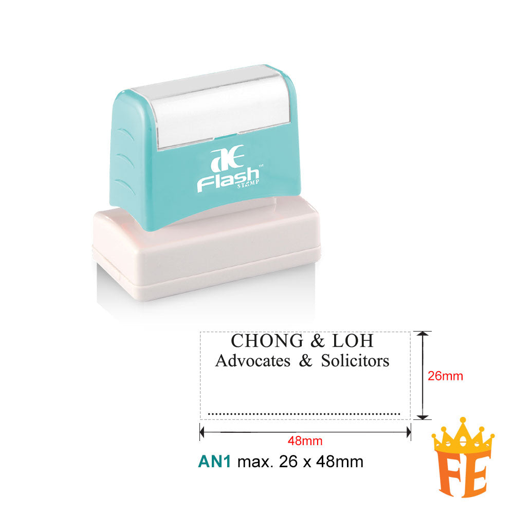 AE Flash Self Inking Stamp All Size