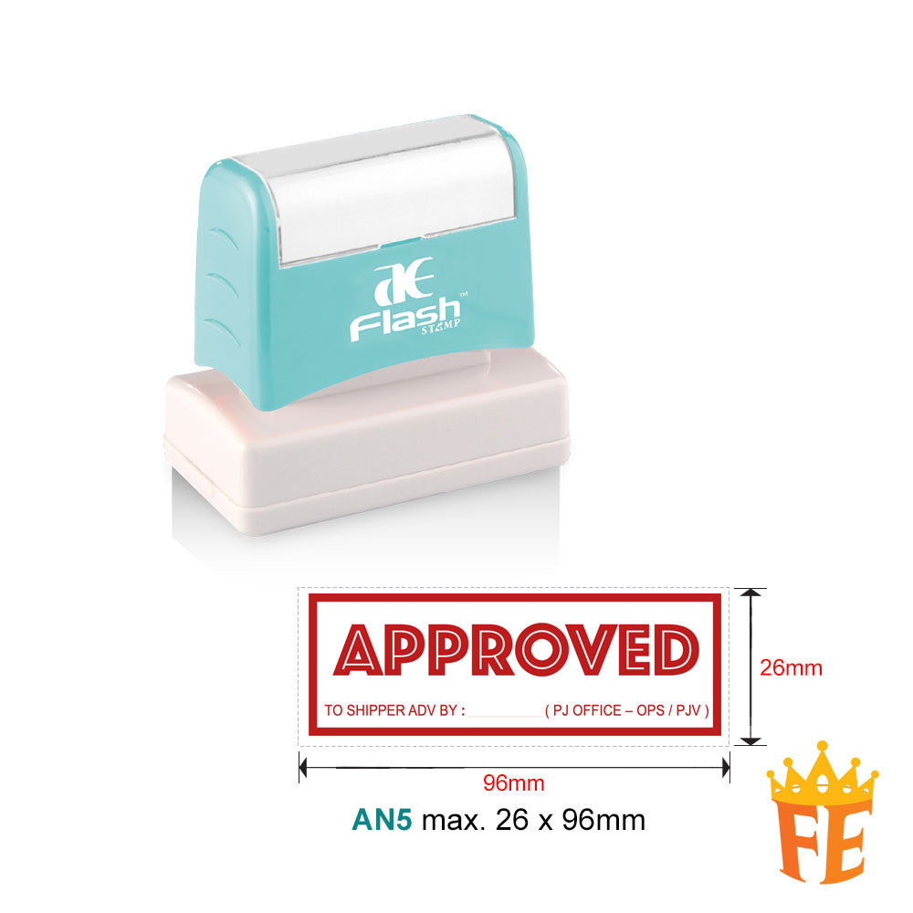 AE Flash Self Inking Stamp All Size