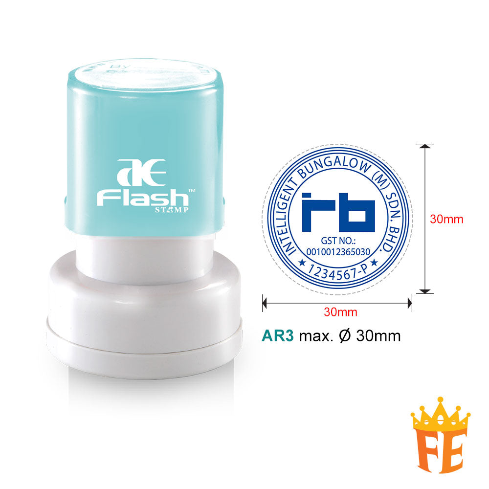 AE Flash Self Inking Stamp All Size