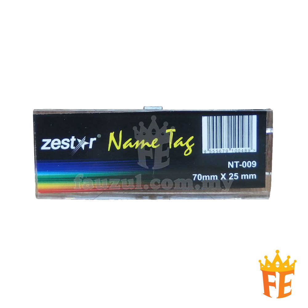 Acrylic Name Badge Holder NT-009