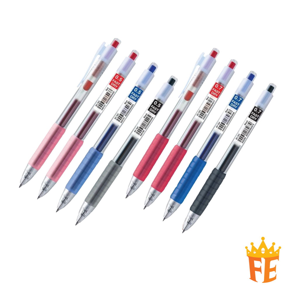 Faber Castell Air Gel 0.5mm / 0.7mm & Refill, Black / Blue / Red