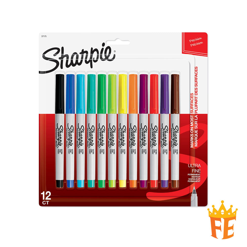 Sharpie Ultra Fine Permanent Marker All Colours