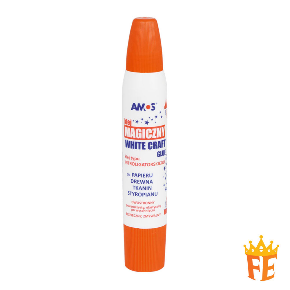 Amos White Craft Glue 34ml