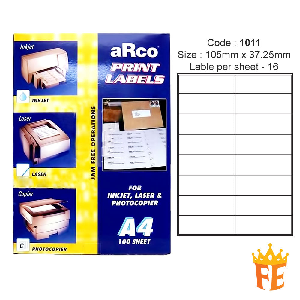 Arco Print / Addressing Labels All Size