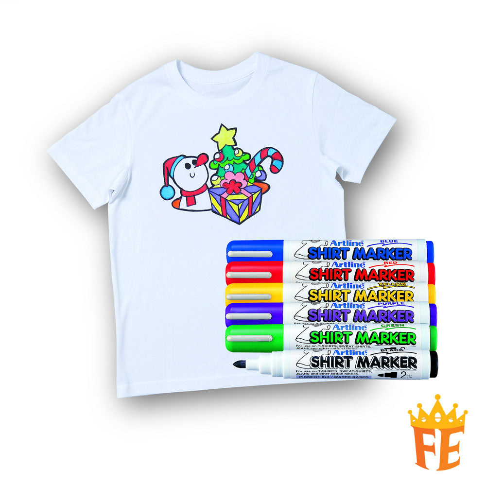 Artline T-Shirt Marker Ekt-2 2mm All Colour