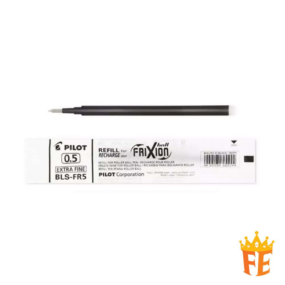 Pilot Frixion Erasable Ball Refill Ink 0.5 / 0.7 All Colours