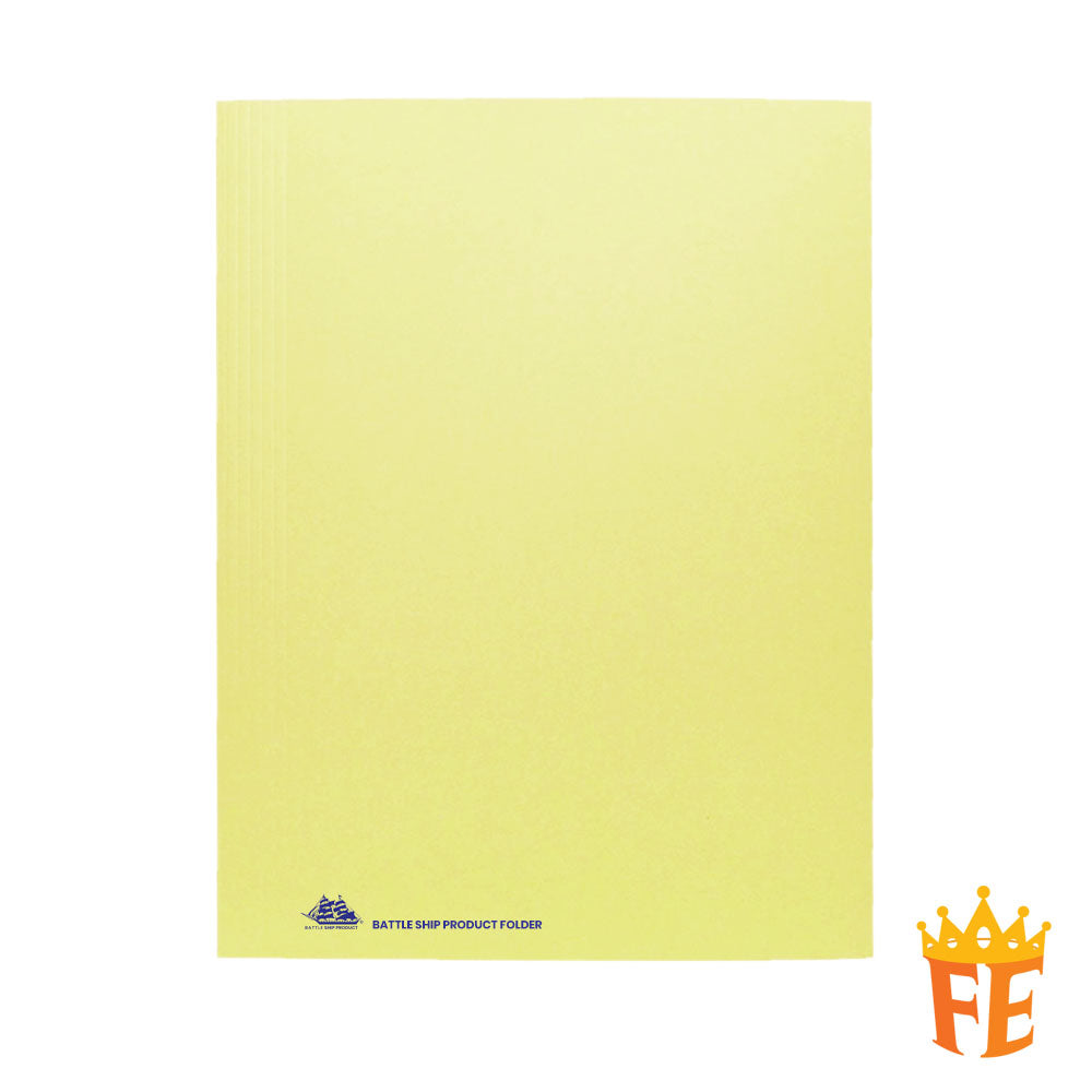 Battleship Plain Folder File F4 (Manila Paper File) 20 X 25 320gm ( 20pcs per Stack)