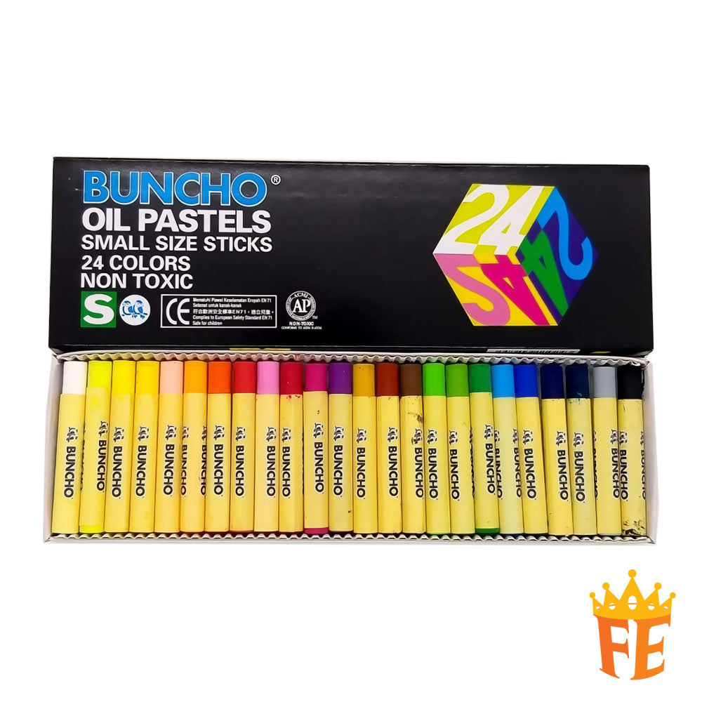 Buncho Oil Pastels Crayon 12 / 16 / 24 / 36 Colour