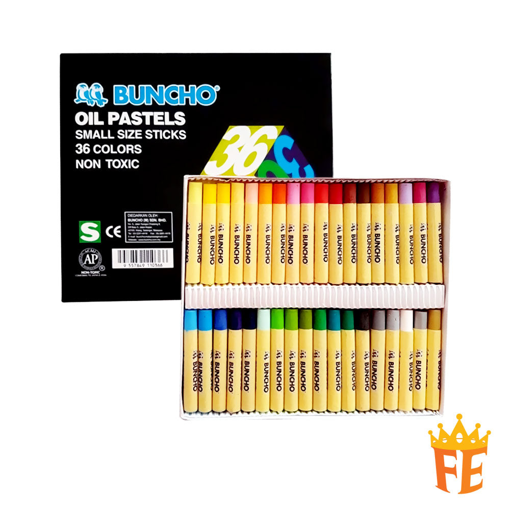 Buncho Oil Pastels Crayon 12 / 16 / 24 / 36 Colour