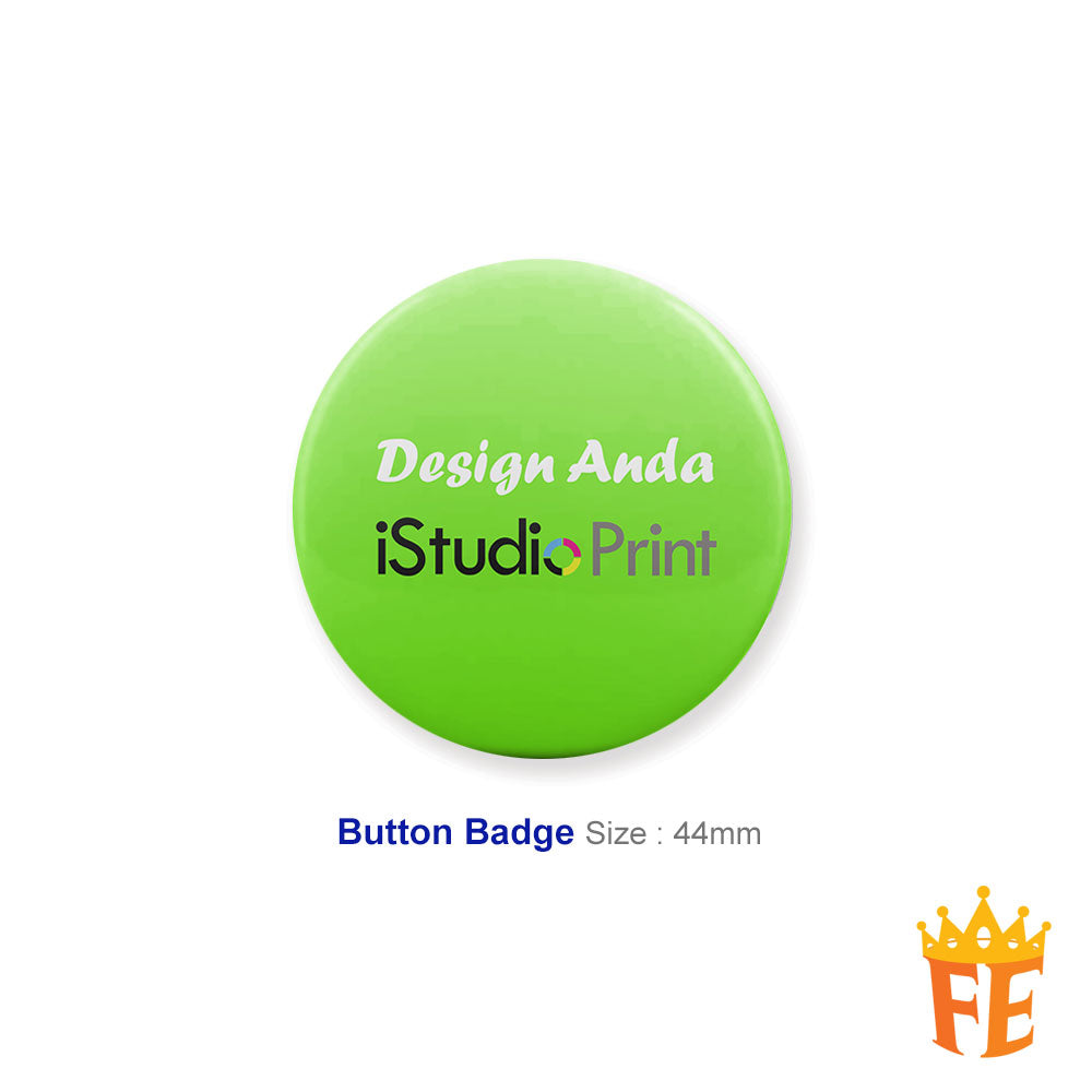 Button Badge 32mm / 44mm / 58mm / Pin / Magnet / Keychain / Ribbon