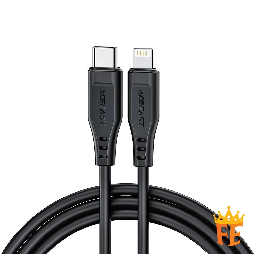 ACEFAST PD30W USB-C to Lightning TPE Charging Data Cable 1.2M C3-01