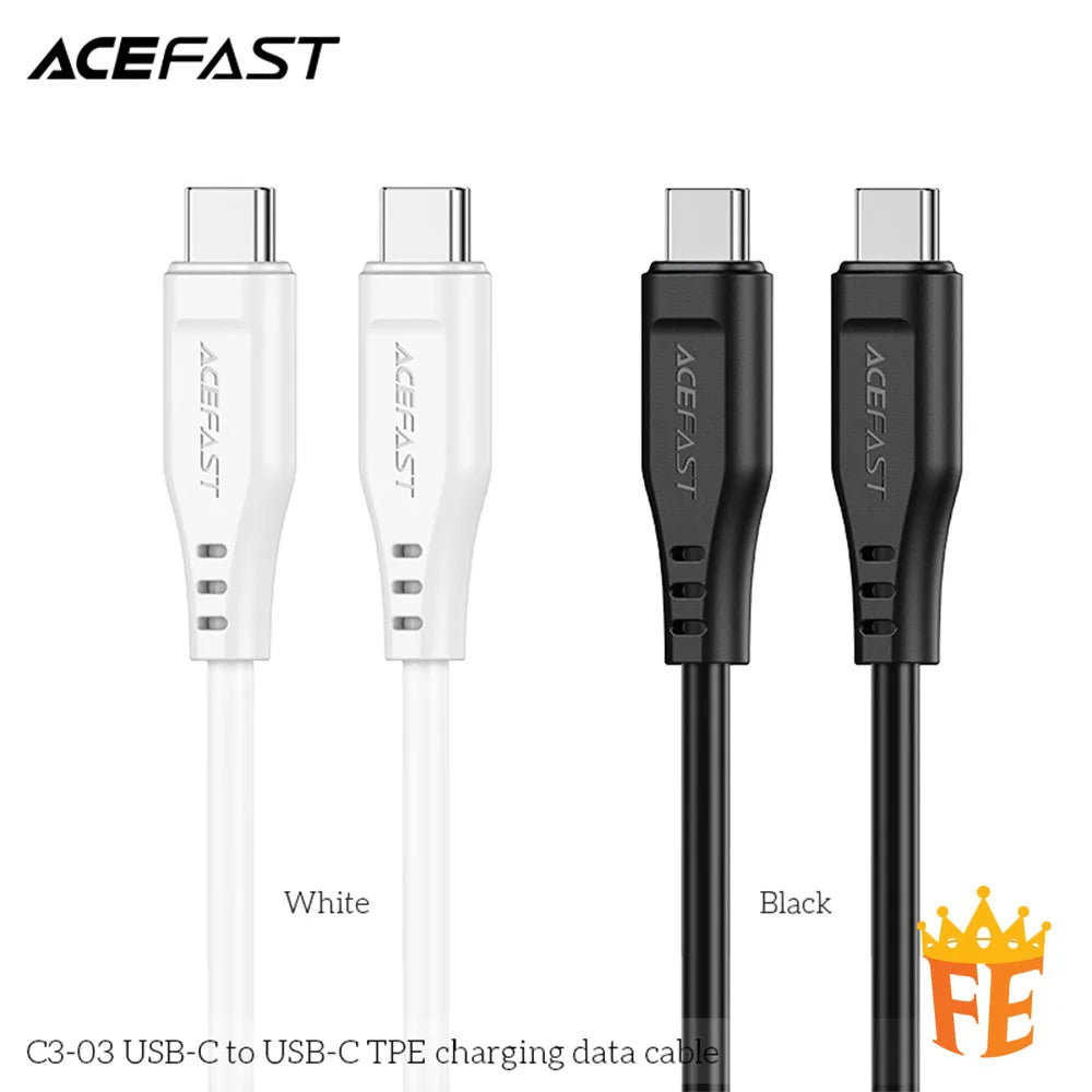 ACEFAST 60W USB-C to USB-C Type Charging Data Cable 1.2M C3-03