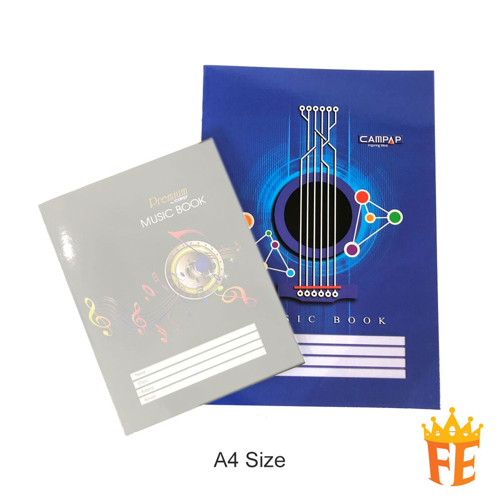 Campap Music Book 70gsm 40 Pages F5 / A4