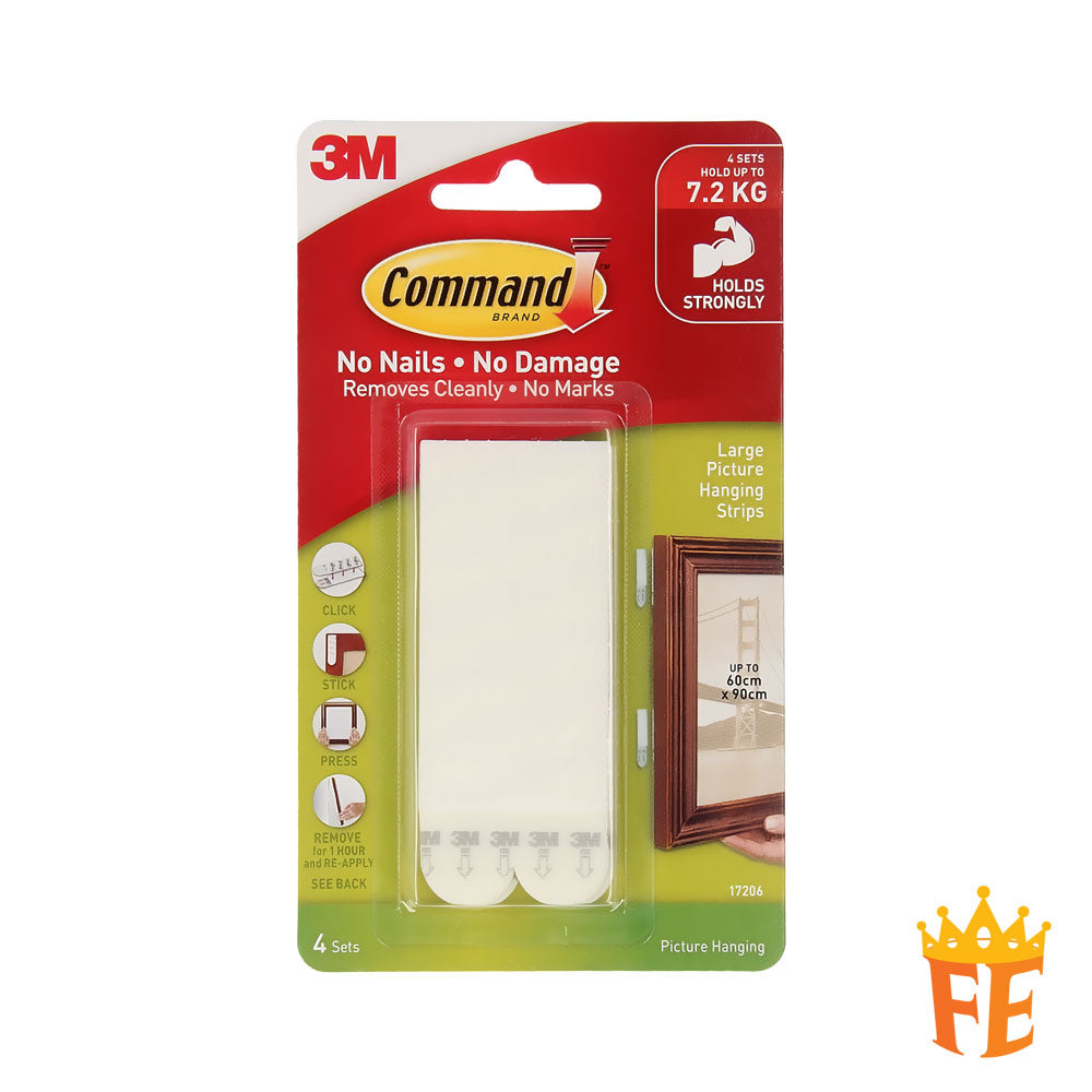 3M Command Picture Hanging Strips & Clips
