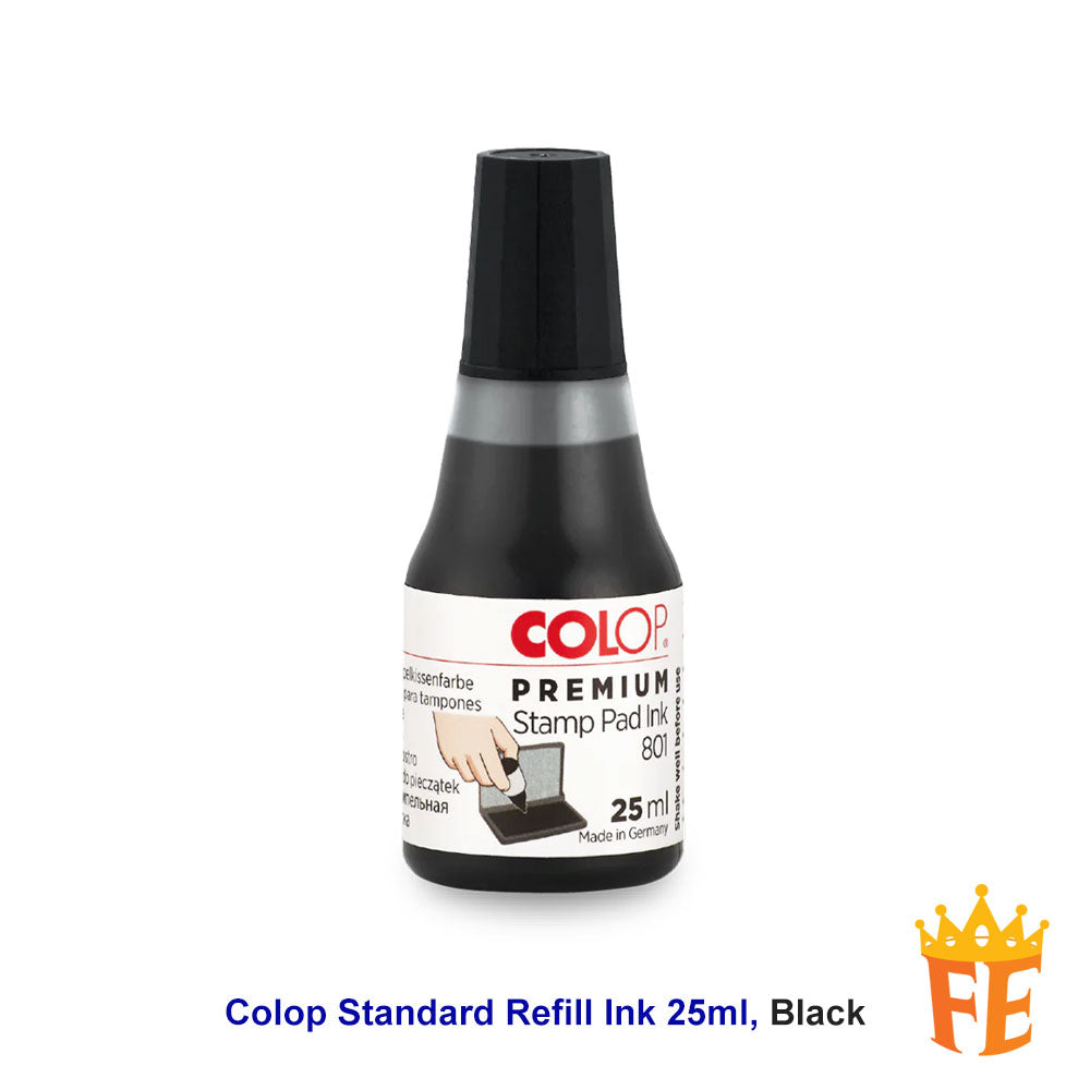 Colop Standard, UV (Invisible Ink) & Infrared Refill Ink 25ml