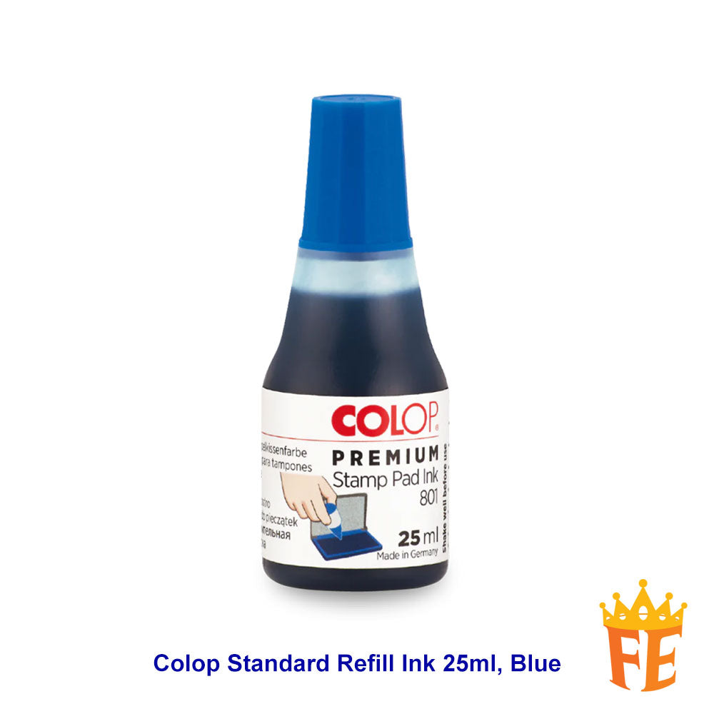 Colop Standard, UV (Invisible Ink) & Infrared Refill Ink 25ml