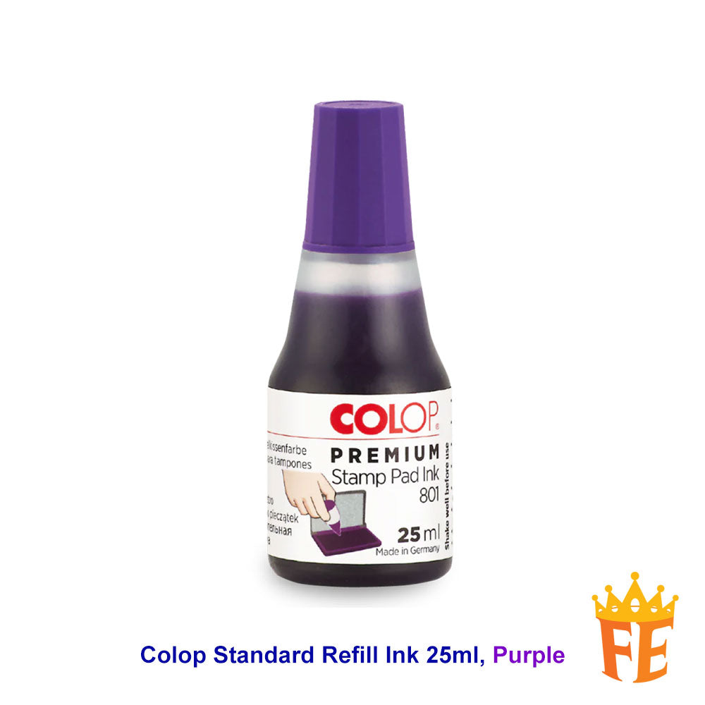 Colop Standard, UV (Invisible Ink) & Infrared Refill Ink 25ml