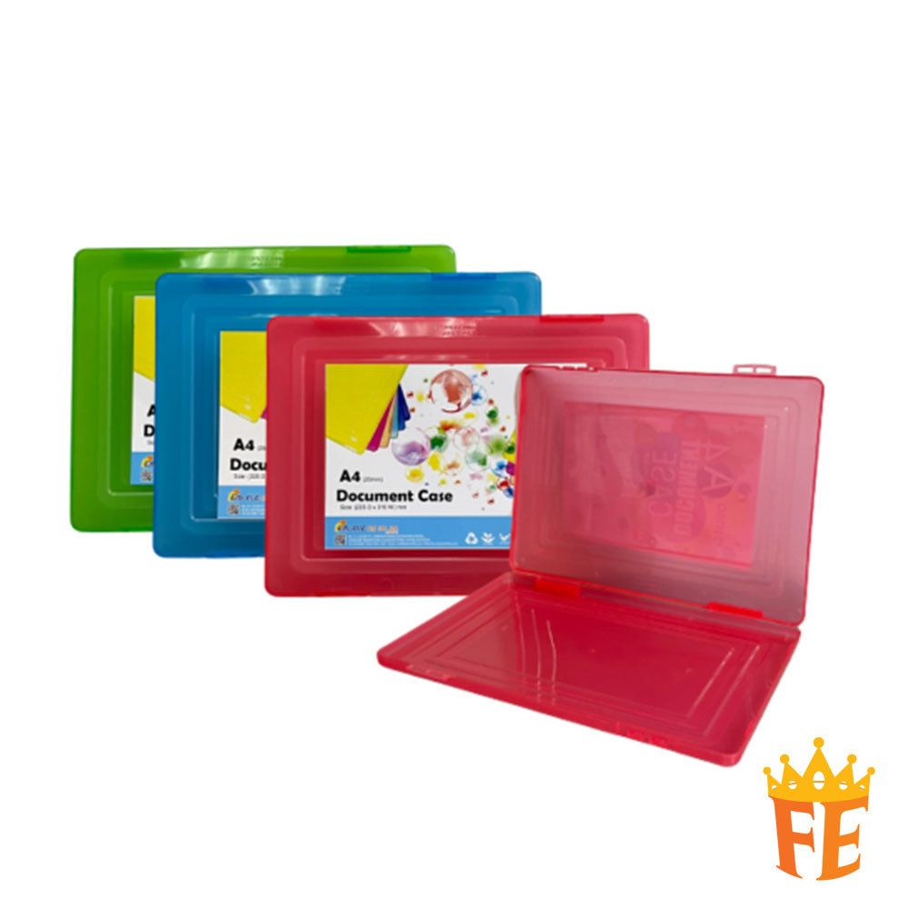 K2 A4 Document Case Mix Colour