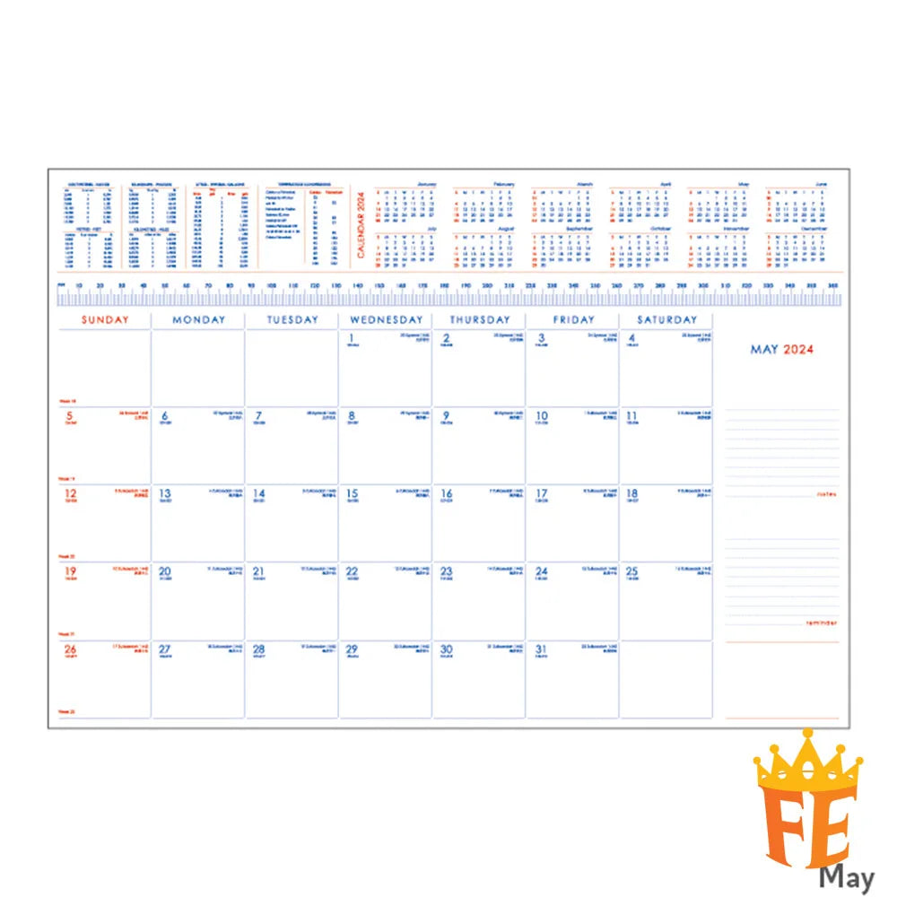 Table Planner Standard PVC & Personal Planner