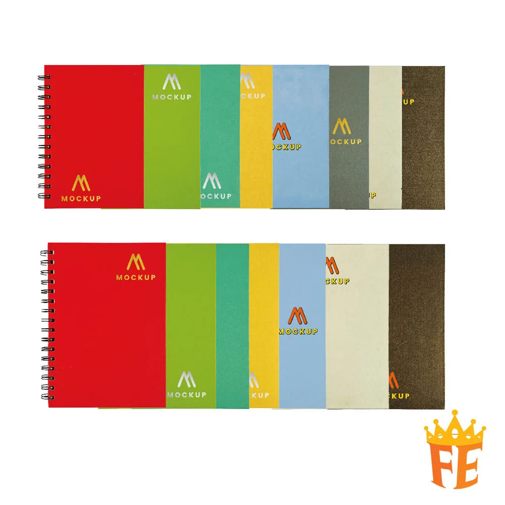 A5 & B6 Star Pearl Wire-O Notebook