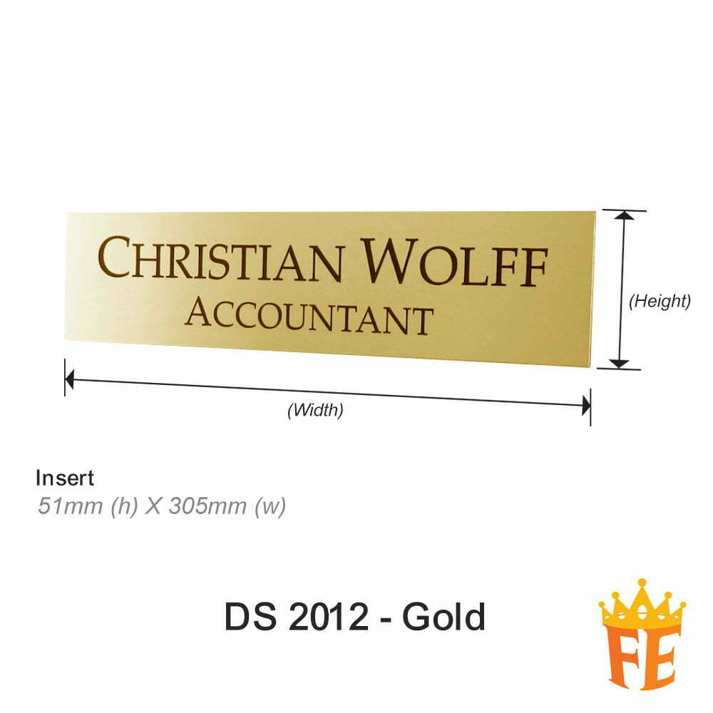 Desk Sign (Office Designation) All Size