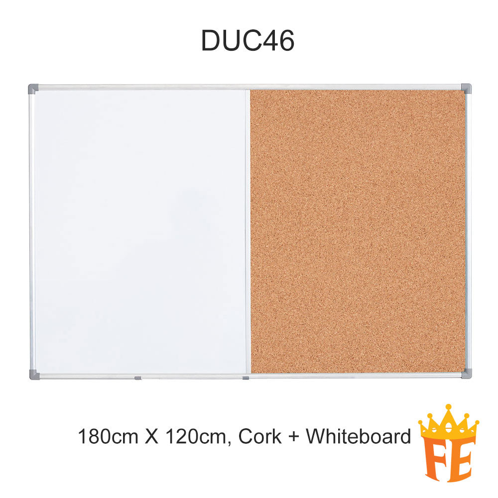 Standard Aluminium Frame Dual Board All Material, Size & Stand