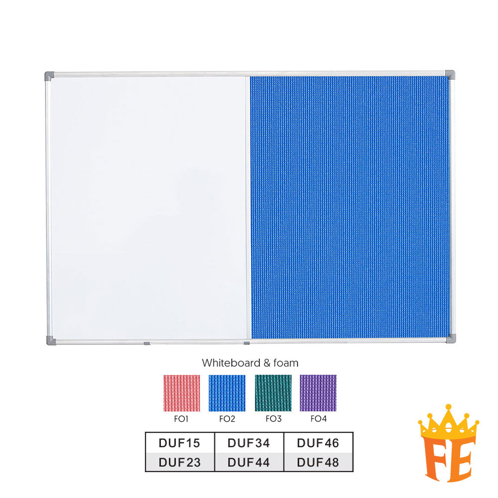 Standard Aluminium Frame Dual Board All Material, Size & Stand